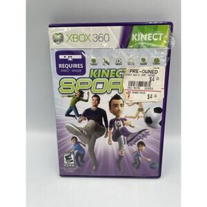 Kinect Sports (Microsoft Xbox 360) CIB COMPLETE & TESTED